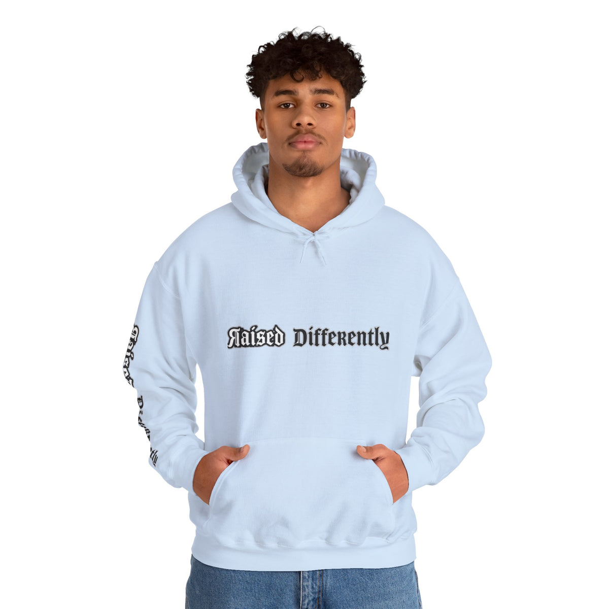 RD Black/White Wordmark Hoodie