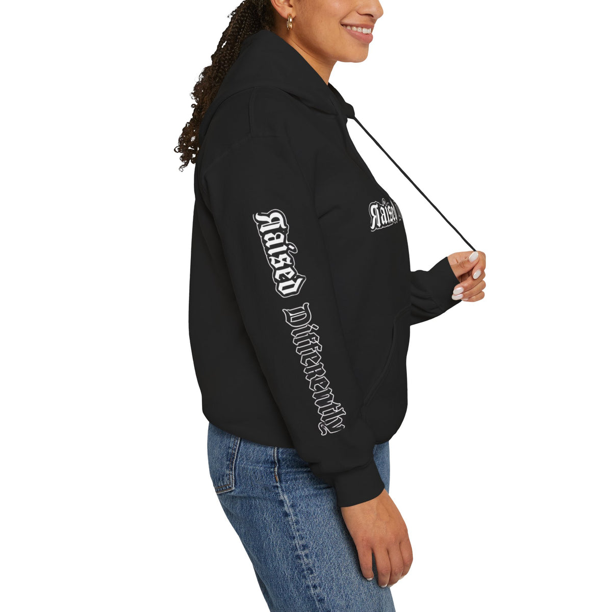 RD Black/White Wordmark Hoodie
