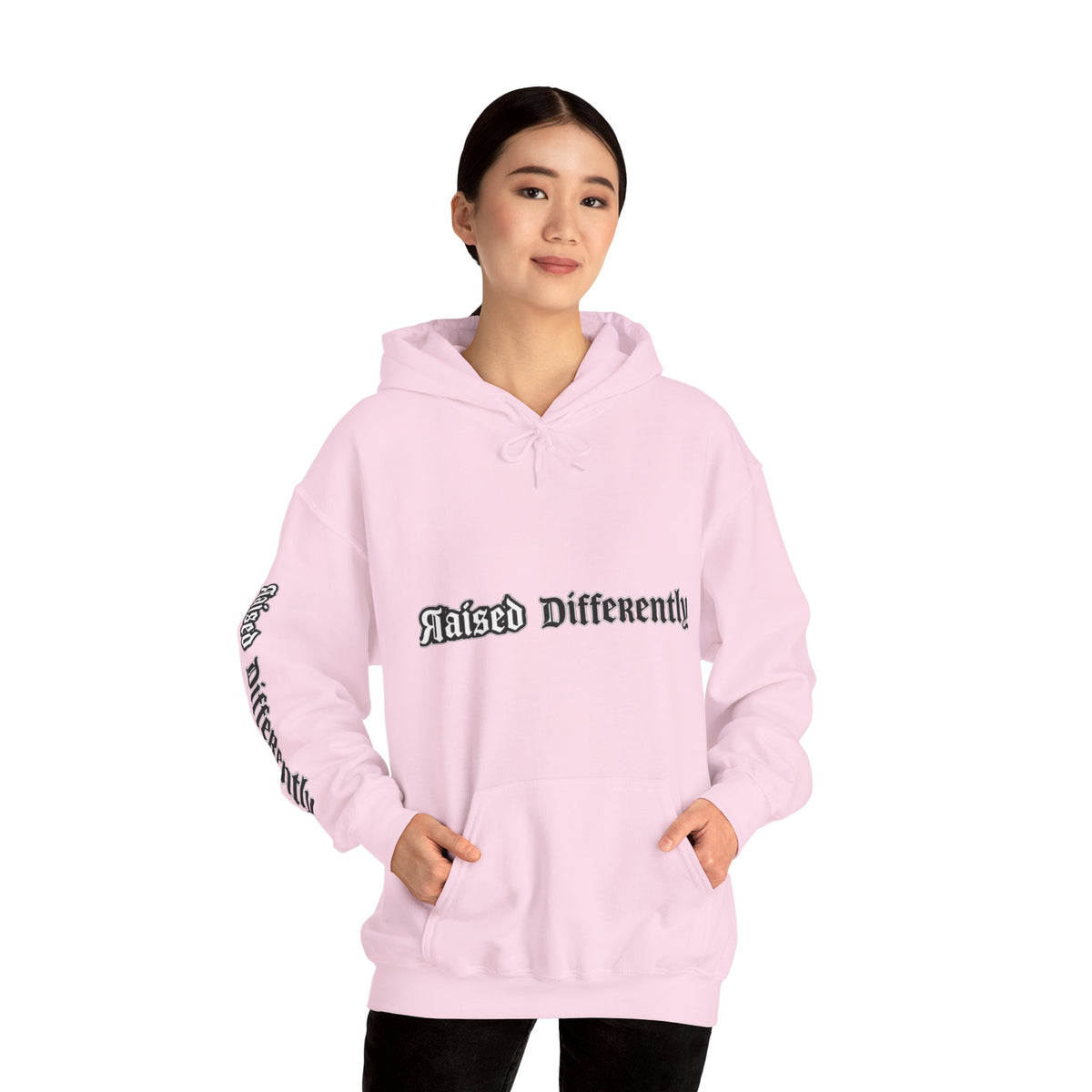 RD Black/White Wordmark Hoodie