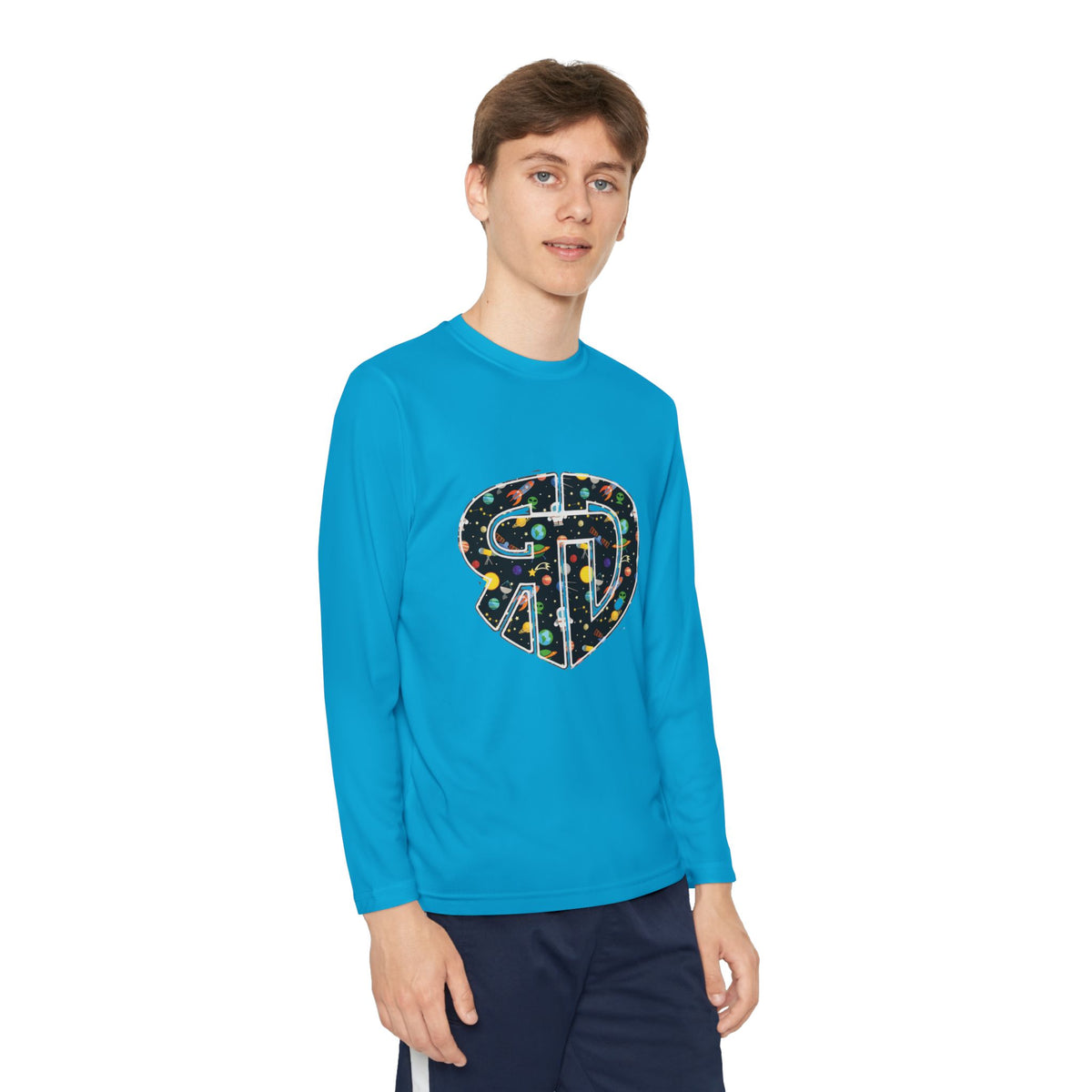 RD Space Logo Youth Long Sleeve Tee