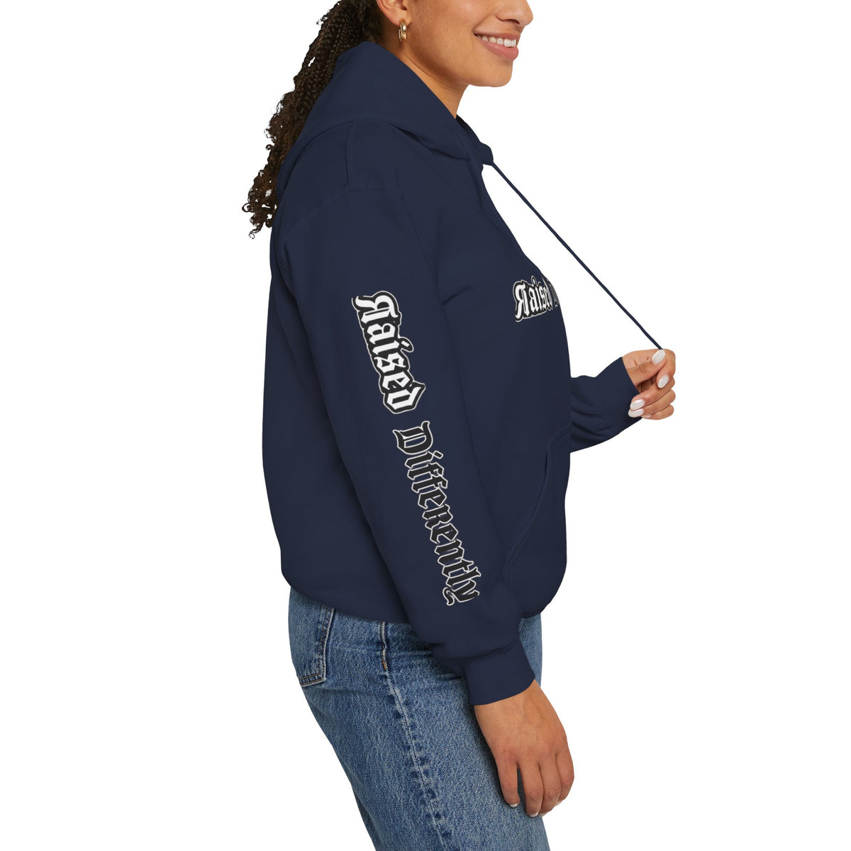 RD Black/White Wordmark Hoodie