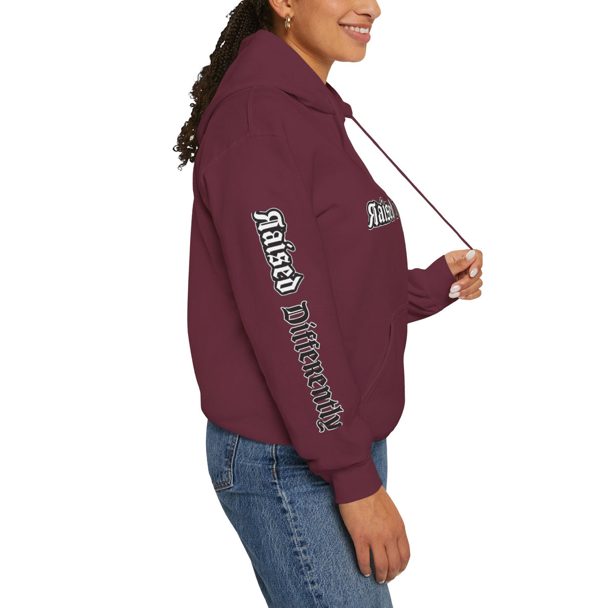 RD Black/White Wordmark Hoodie