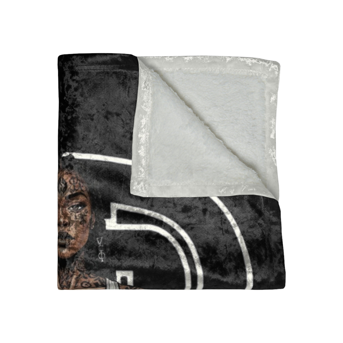 RD Female Boss Crushed Velvet Blanket