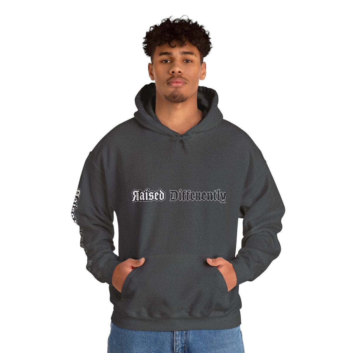 RD Black/White Wordmark Hoodie