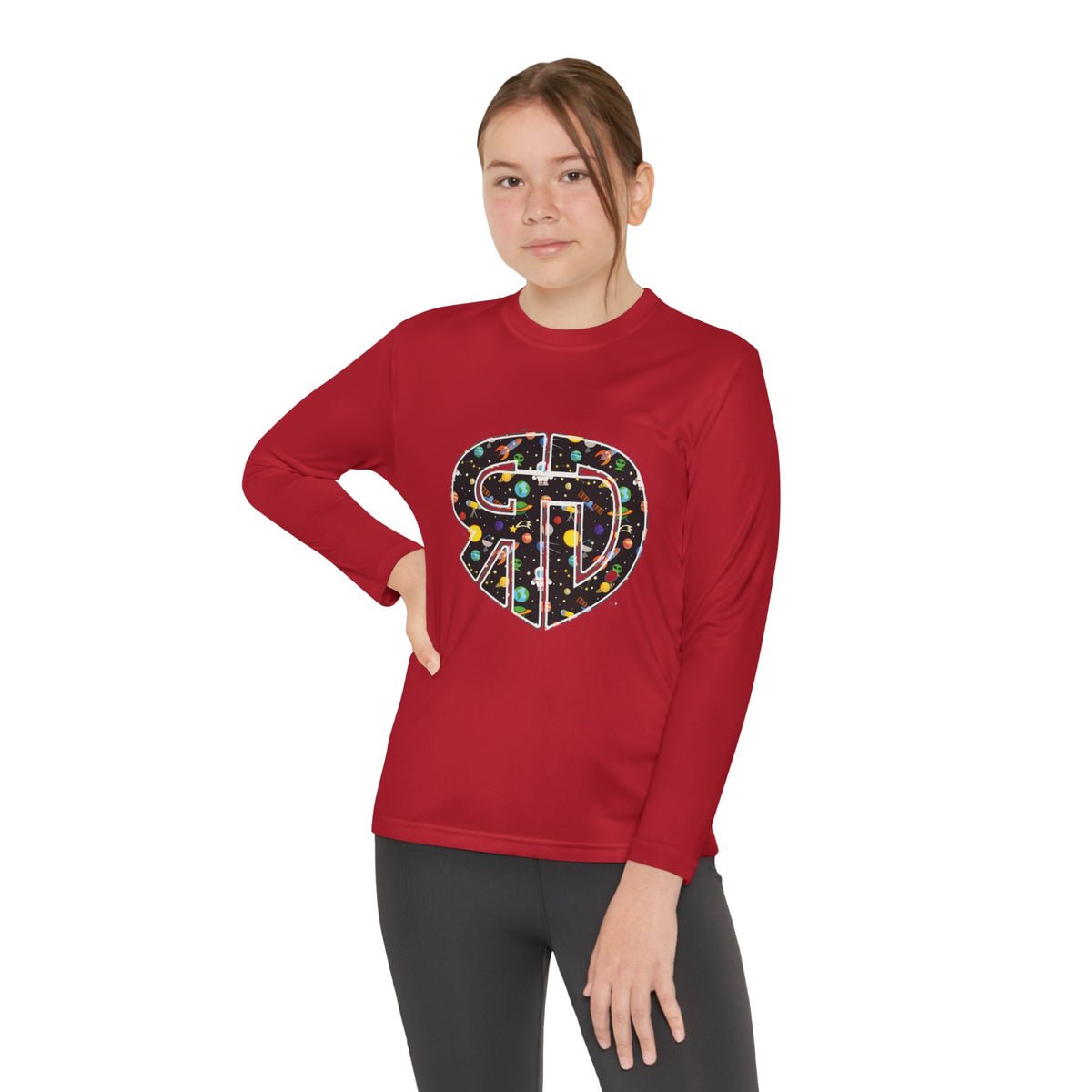 RD Space Logo Youth Long Sleeve Tee