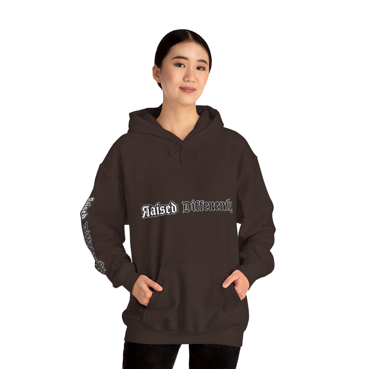 RD Black/White Wordmark Hoodie