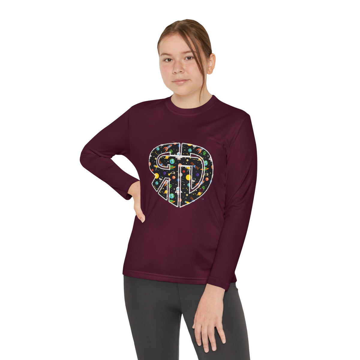 RD Space Logo Youth Long Sleeve Tee