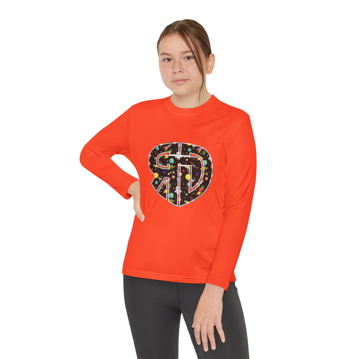 RD Space Logo Youth Long Sleeve Tee