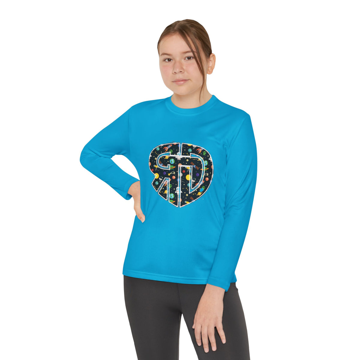 RD Space Logo Youth Long Sleeve Tee