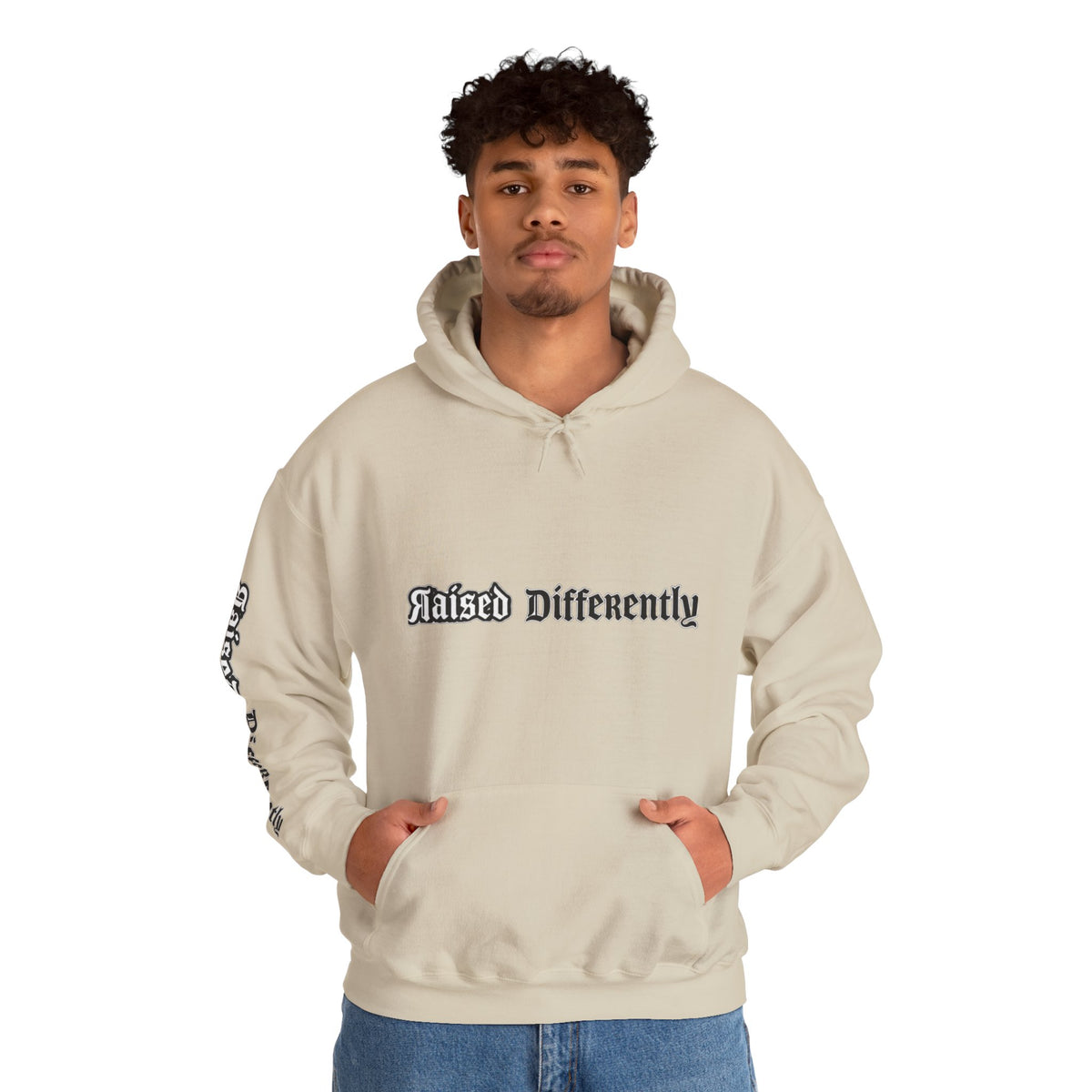 RD Black/White Wordmark Hoodie