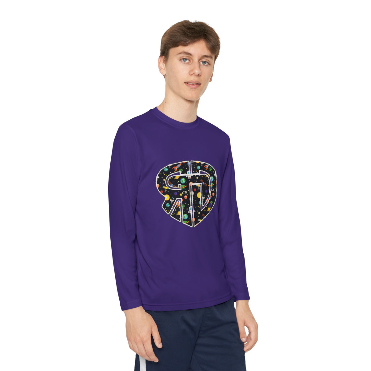 RD Space Logo Youth Long Sleeve Tee