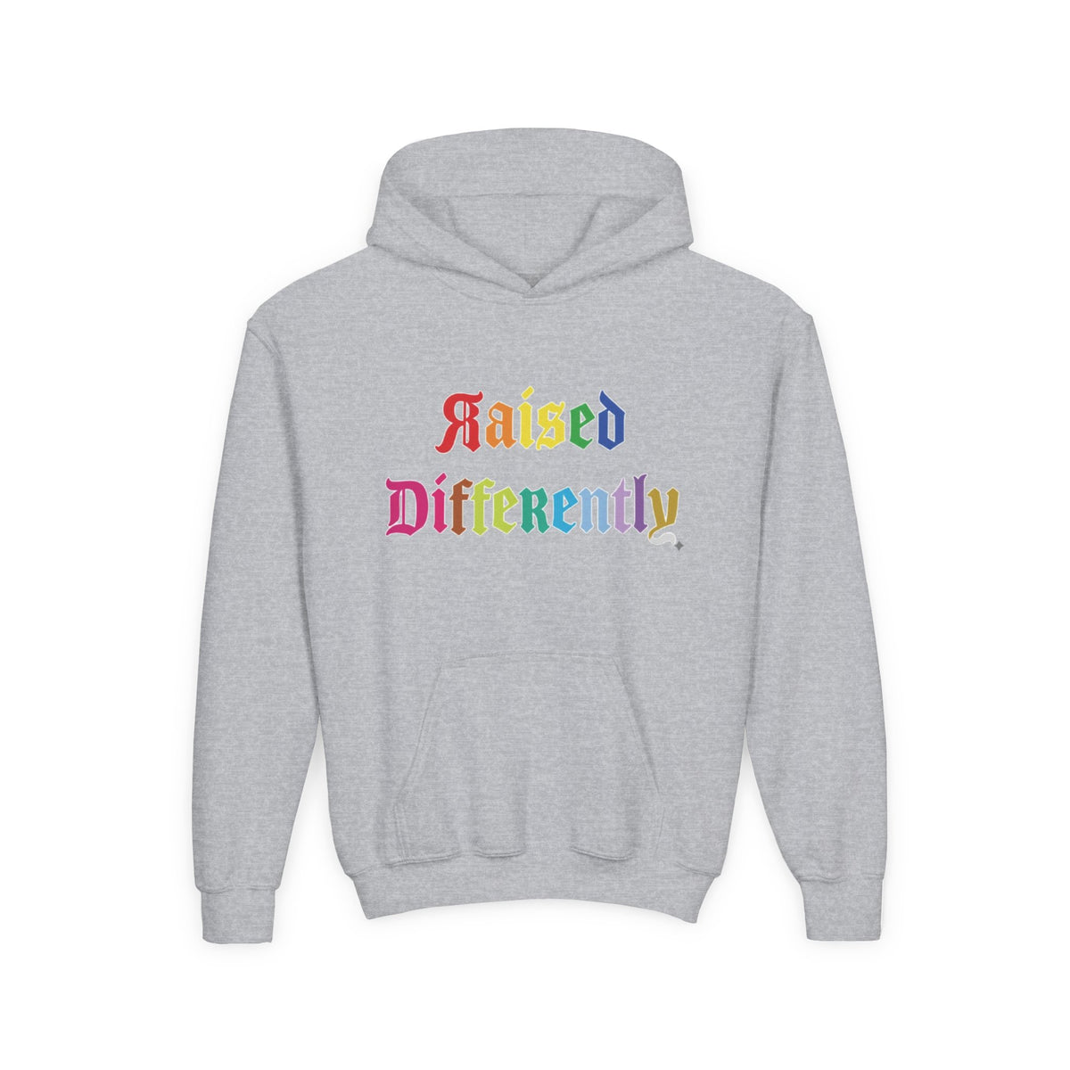 RD Colorful Gothic Youth Hoodie
