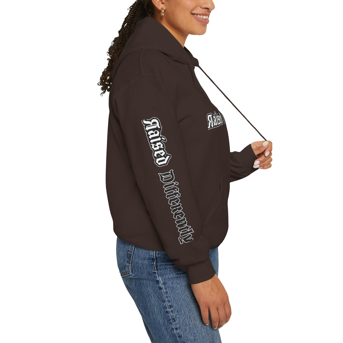 RD Black/White Wordmark Hoodie