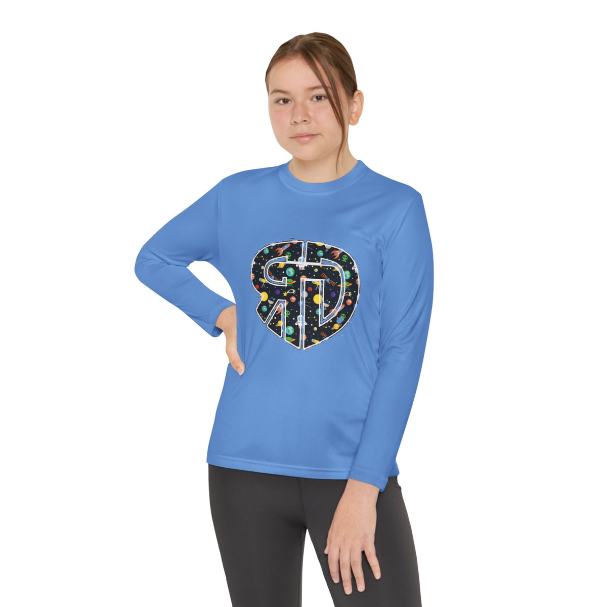 RD Space Logo Youth Long Sleeve Tee