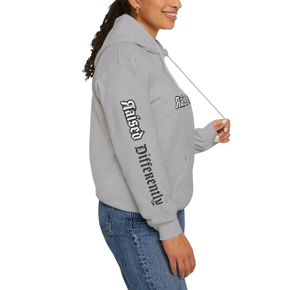 RD Black/White Wordmark Hoodie