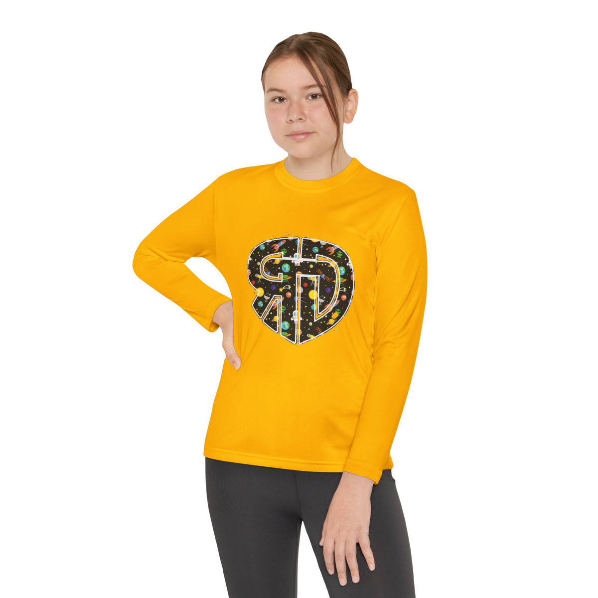 RD Space Logo Youth Long Sleeve Tee