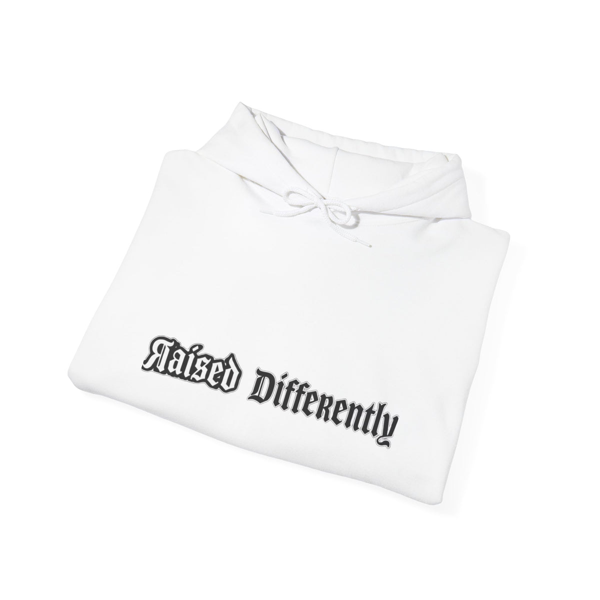 RD Black/White Wordmark Hoodie