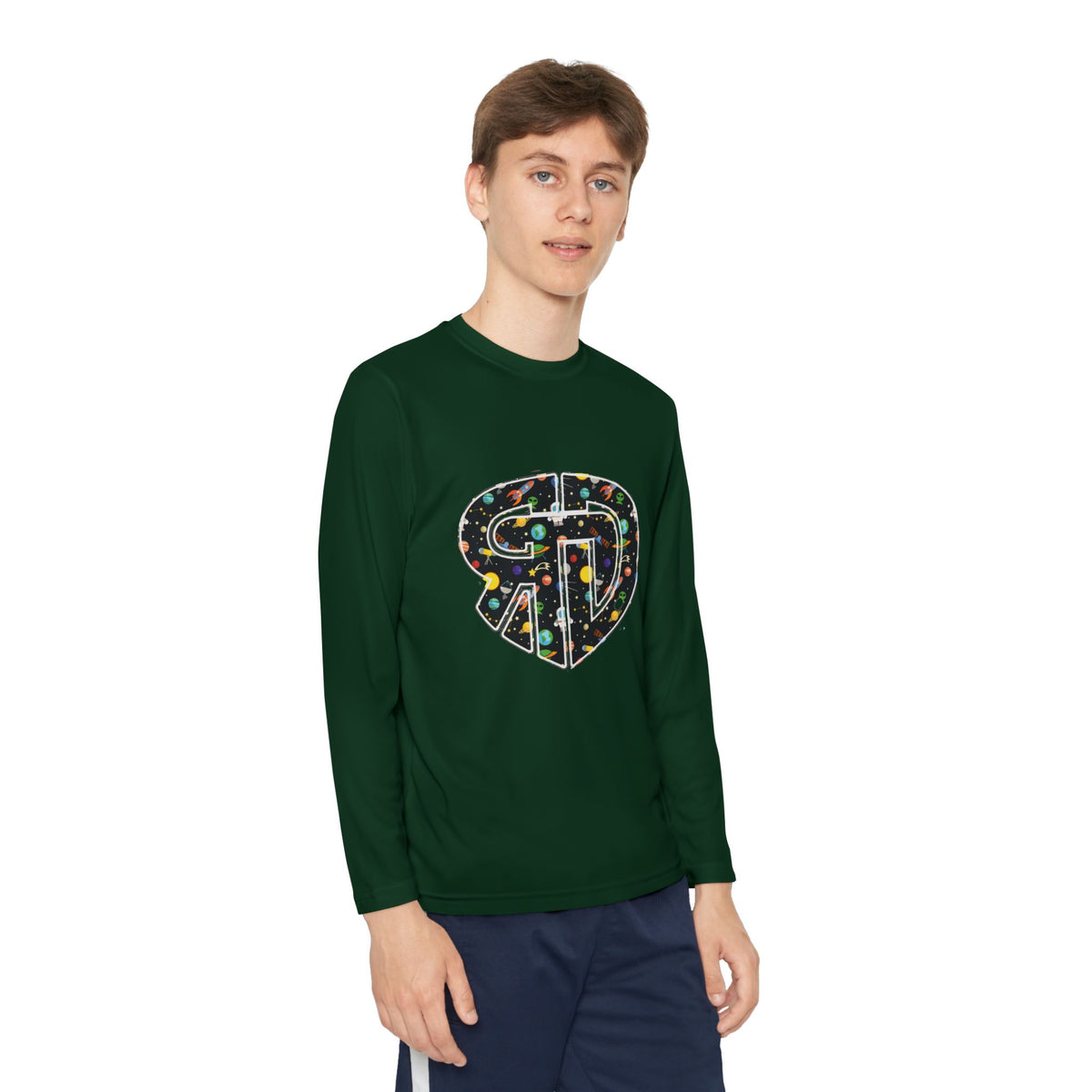 RD Space Logo Youth Long Sleeve Tee