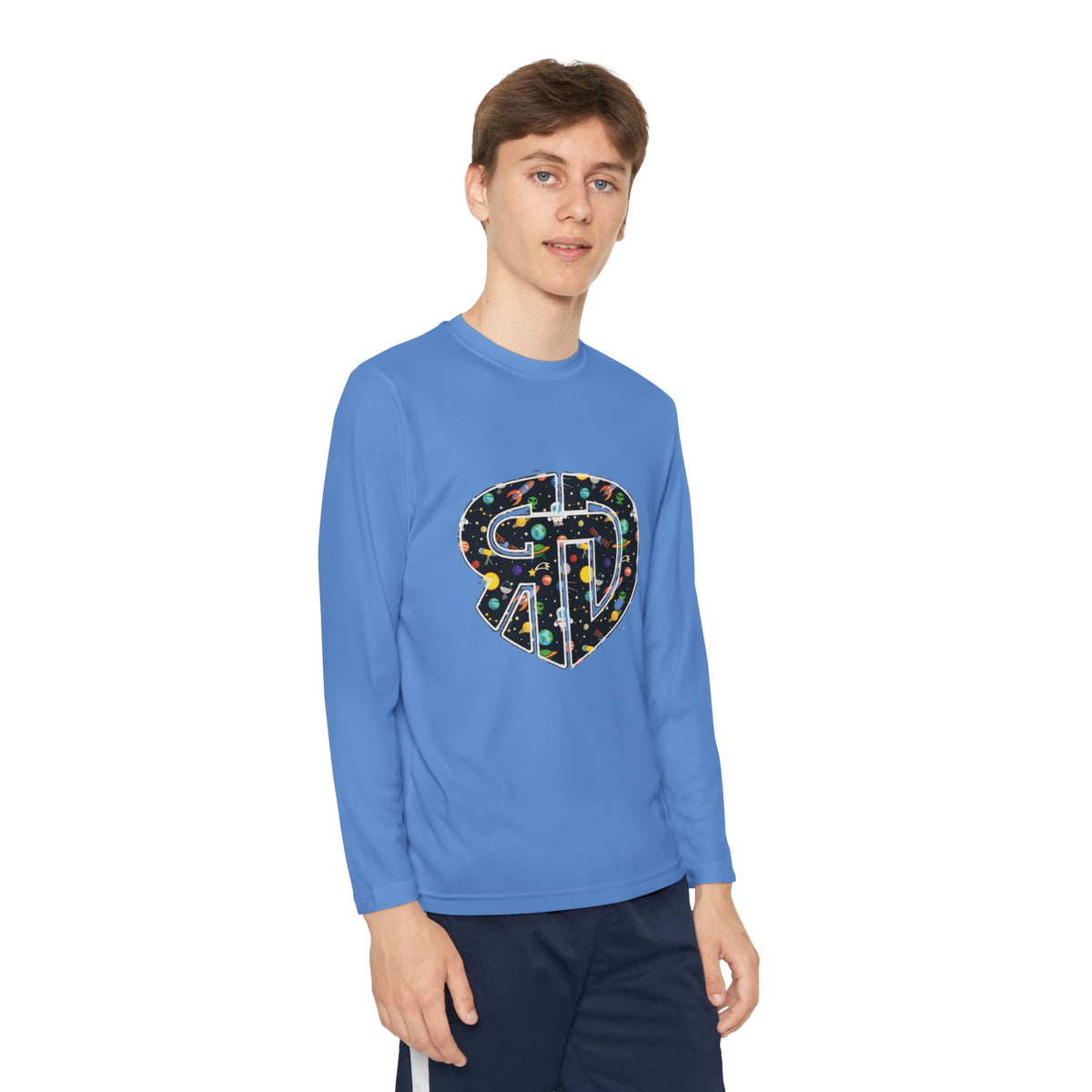 RD Space Logo Youth Long Sleeve Tee