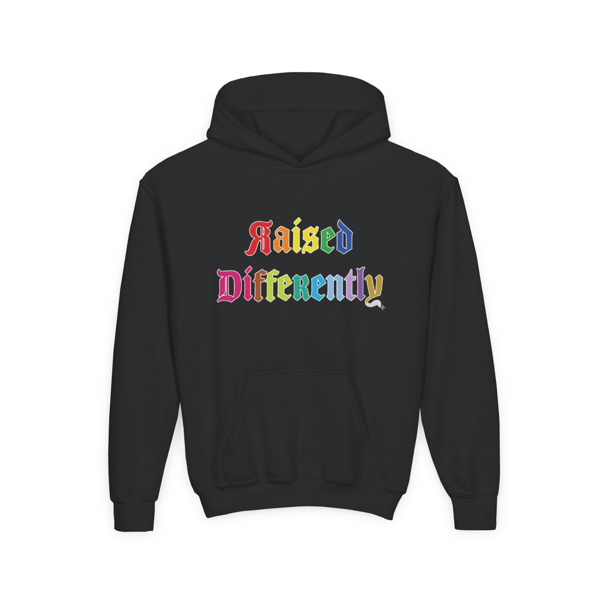 RD Colorful Gothic Youth Hoodie