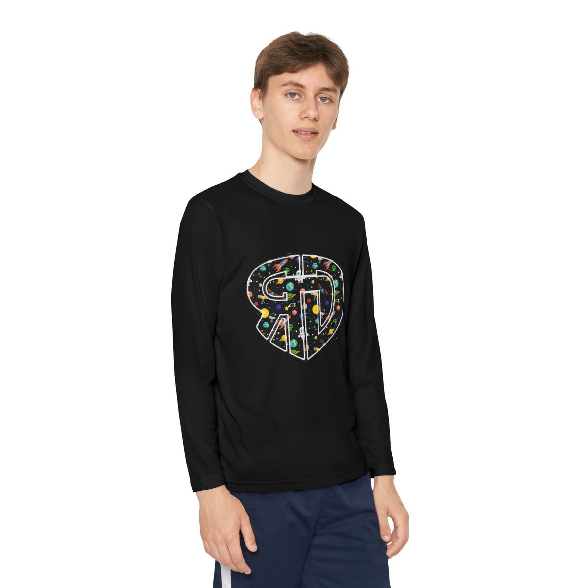 RD Space Logo Youth Long Sleeve Tee