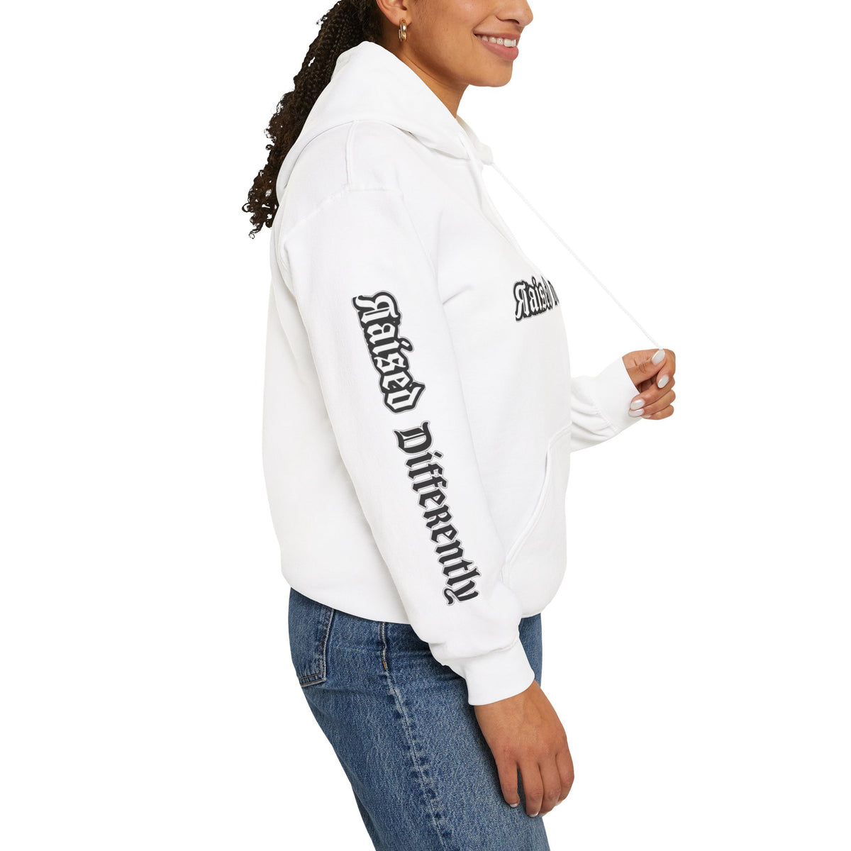 RD Black/White Wordmark Hoodie
