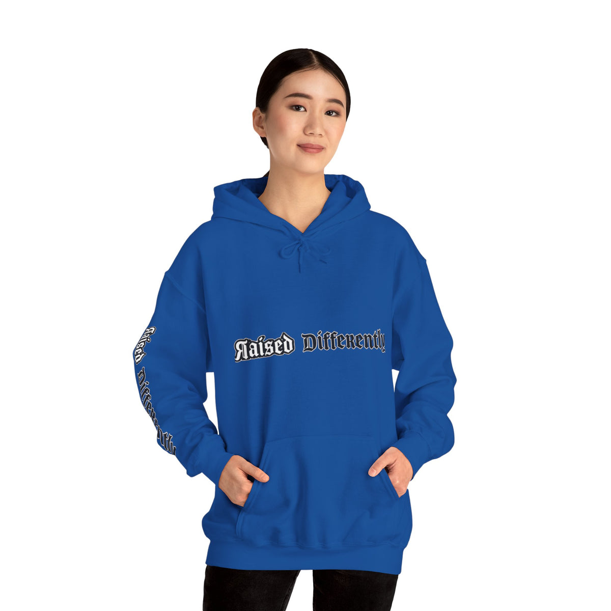 RD Black/White Wordmark Hoodie