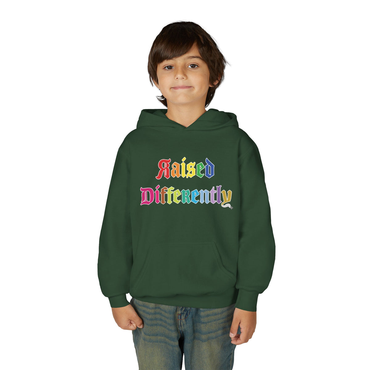 RD Colorful Gothic Youth Hoodie