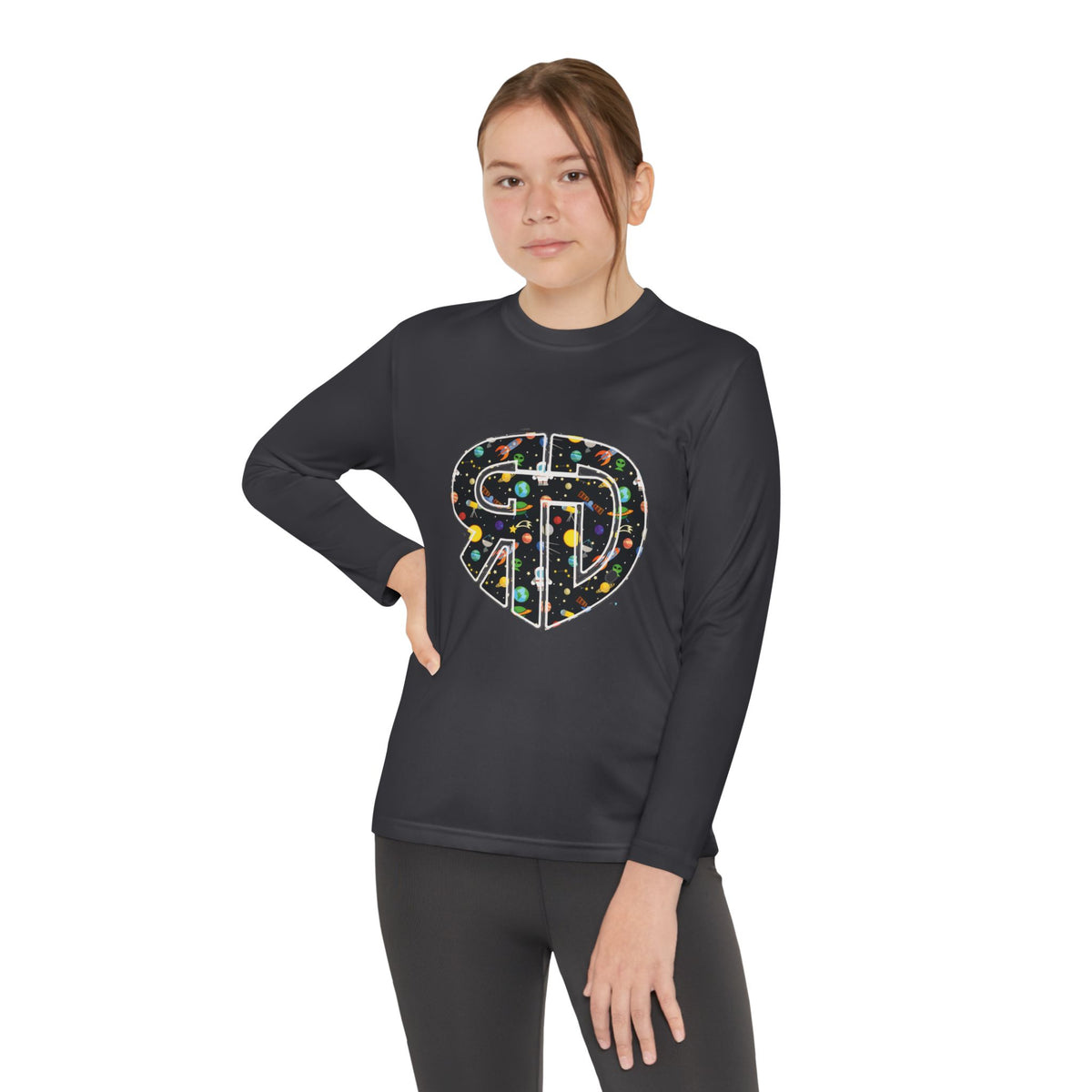 RD Space Logo Youth Long Sleeve Tee