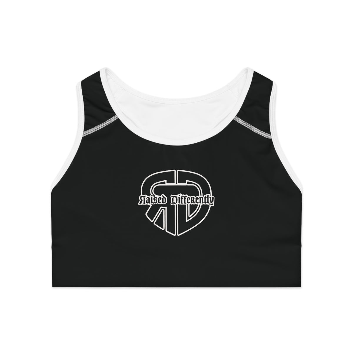 RD Logo Racerback Sports Bra