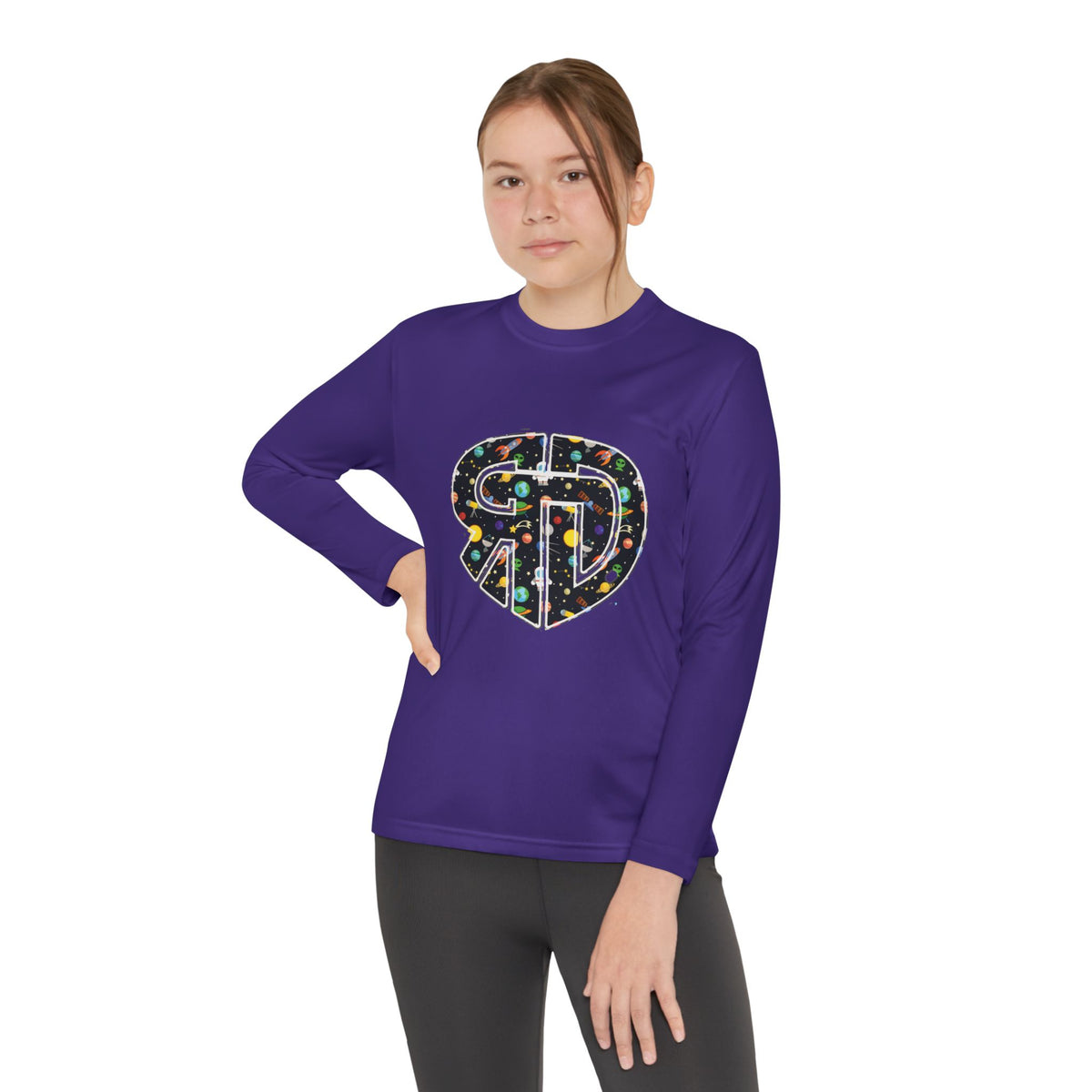 RD Space Logo Youth Long Sleeve Tee
