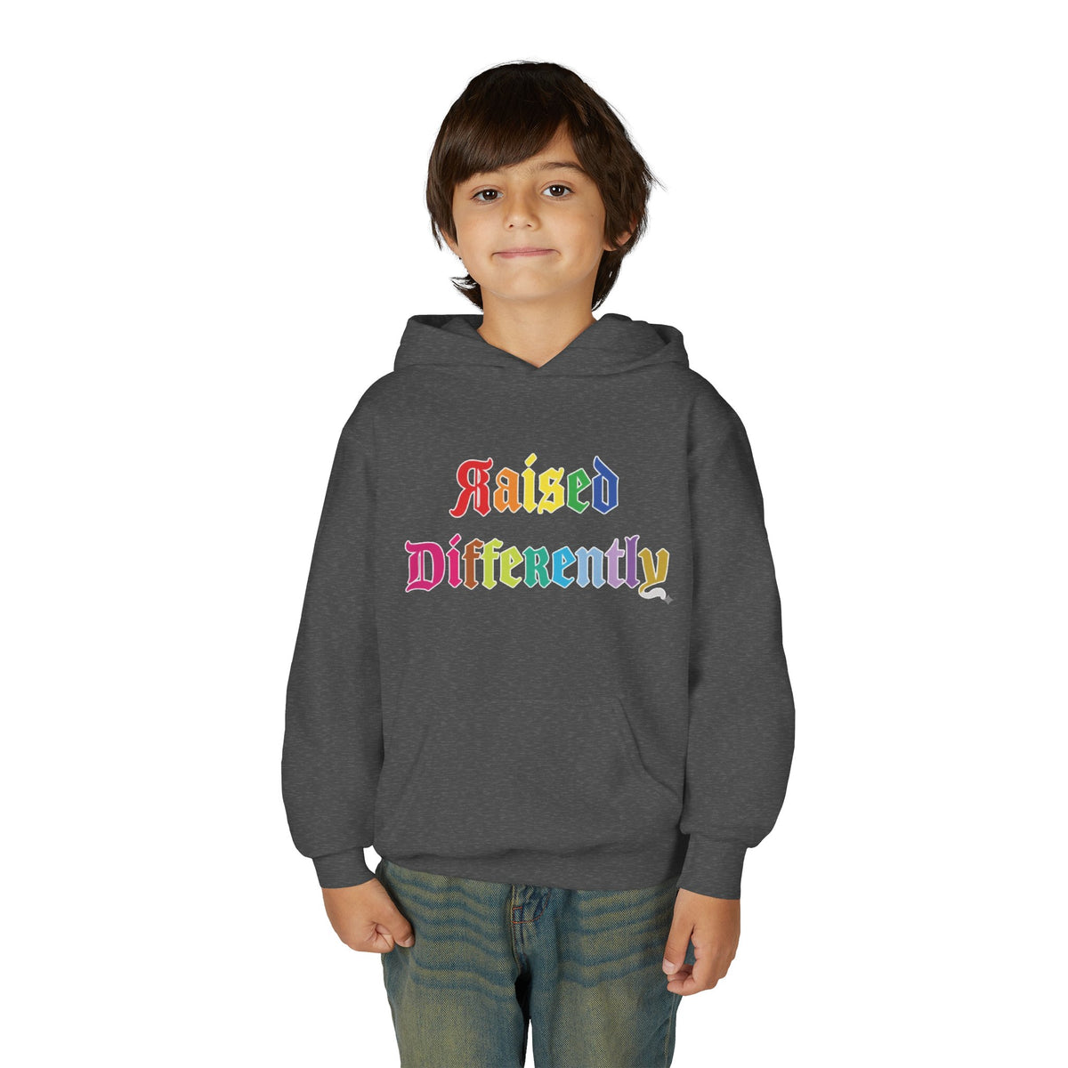 RD Colorful Gothic Youth Hoodie