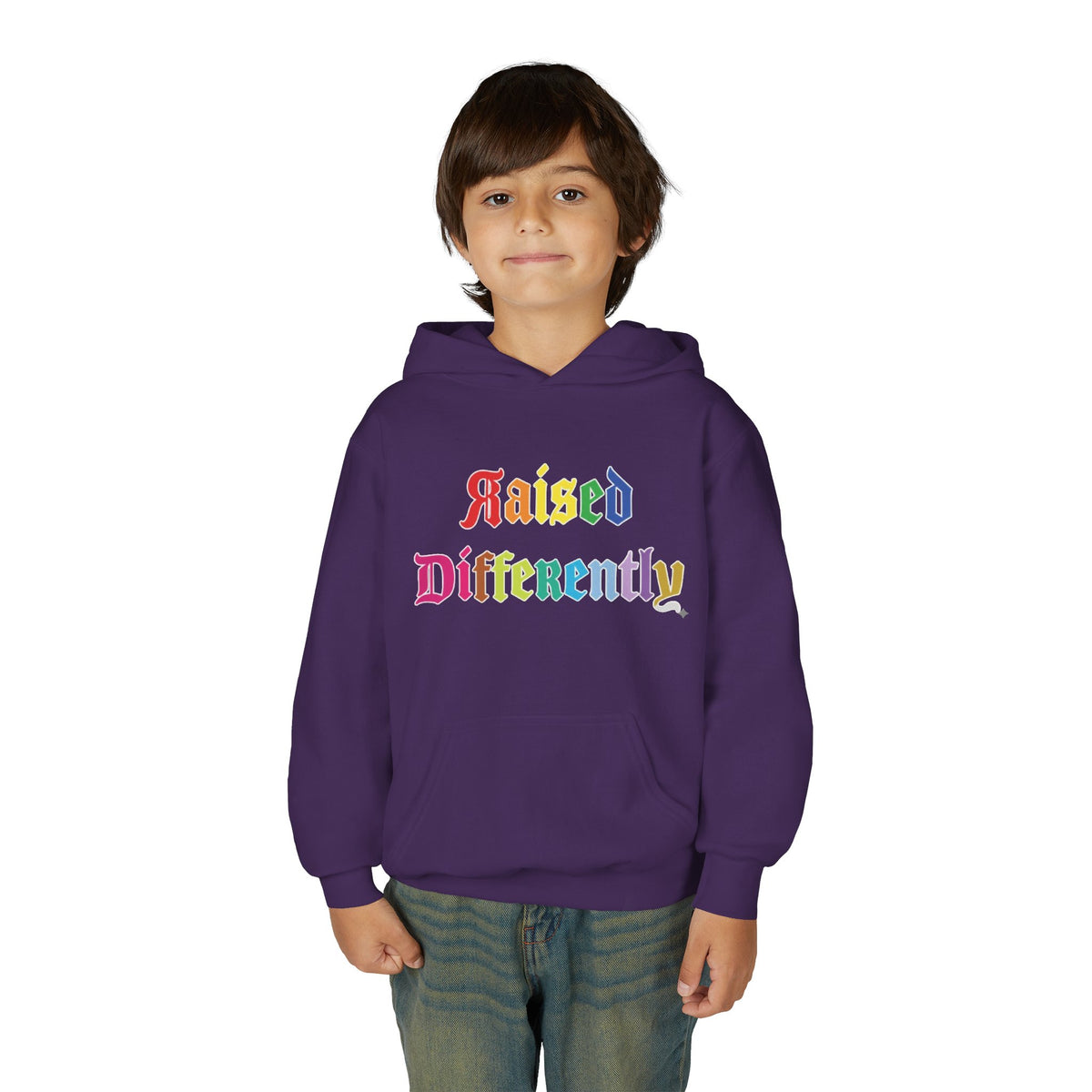 RD Colorful Gothic Youth Hoodie