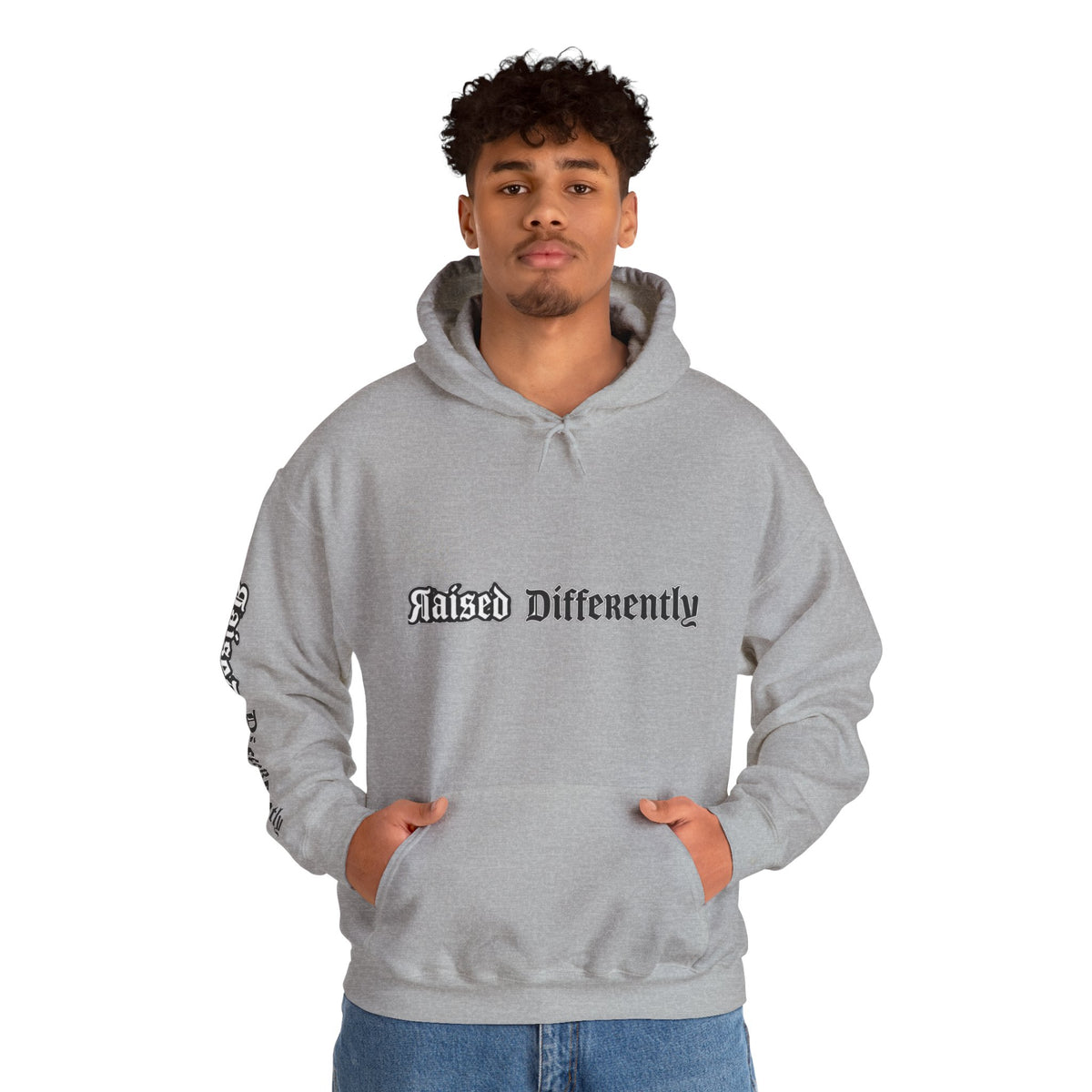 RD Black/White Wordmark Hoodie