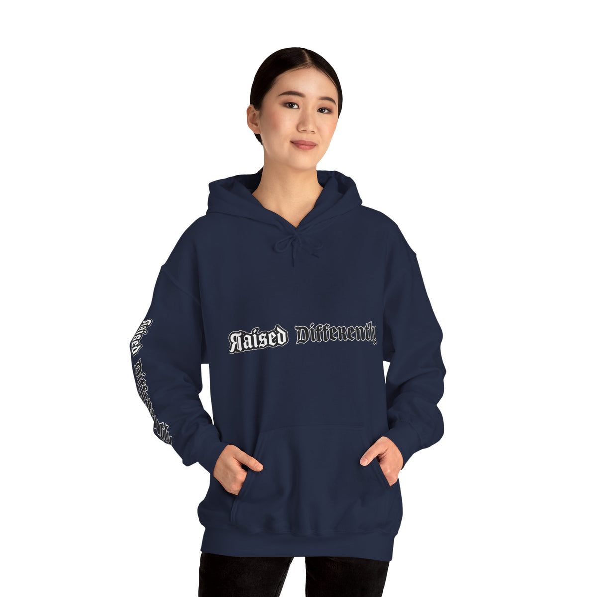 RD Black/White Wordmark Hoodie