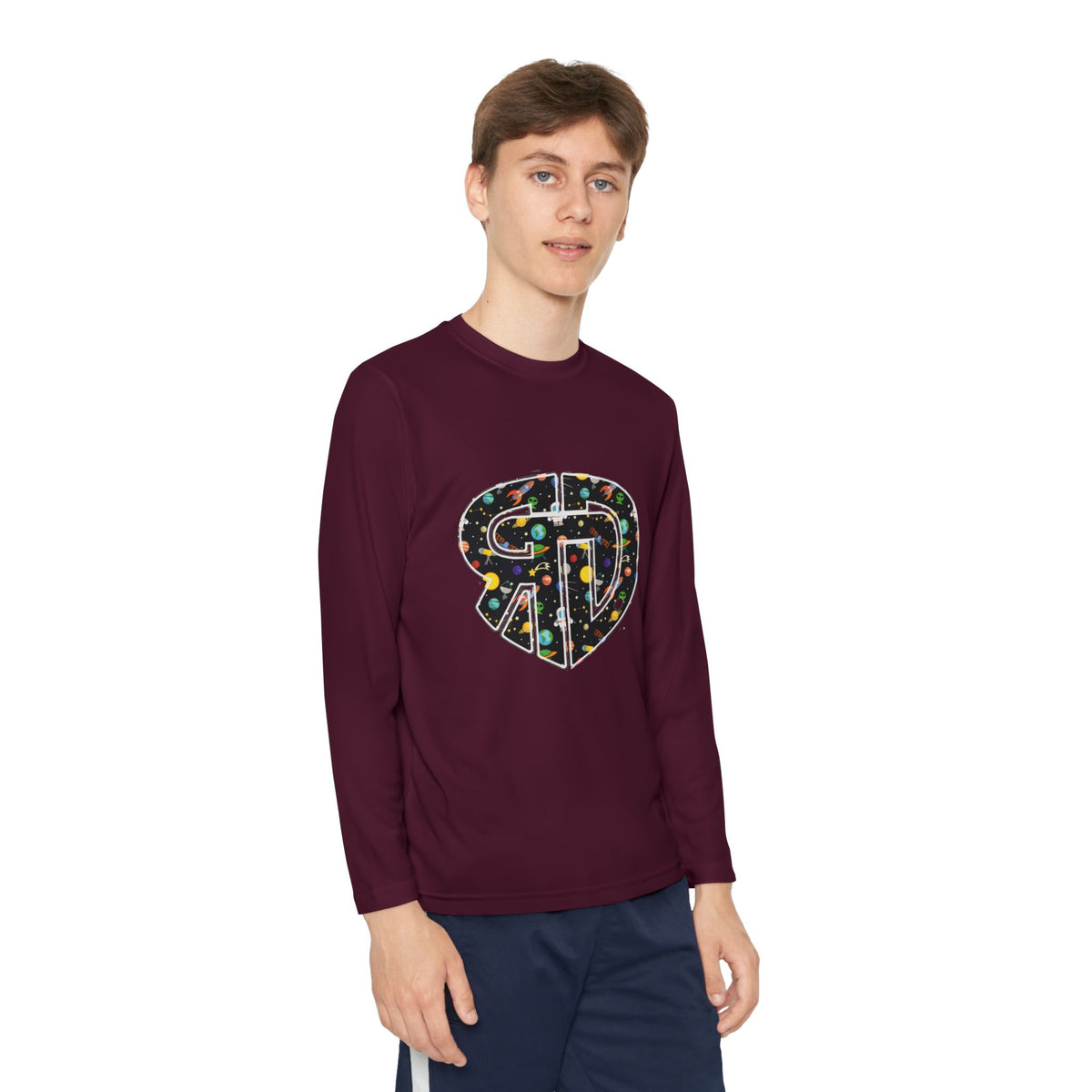 RD Space Logo Youth Long Sleeve Tee