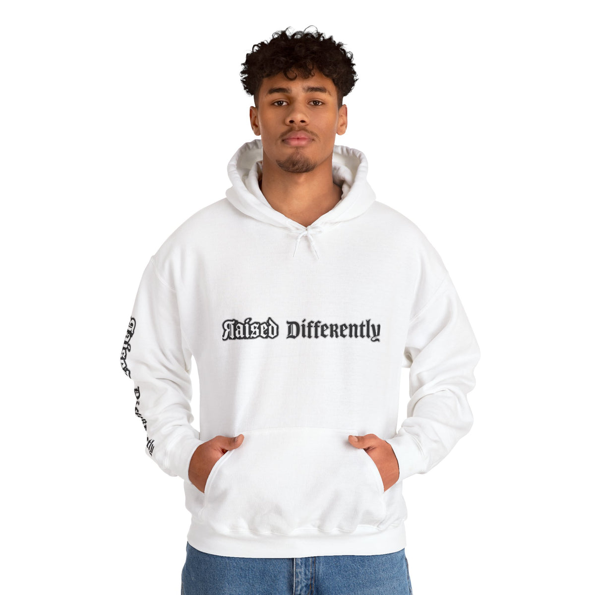 RD Black/White Wordmark Hoodie