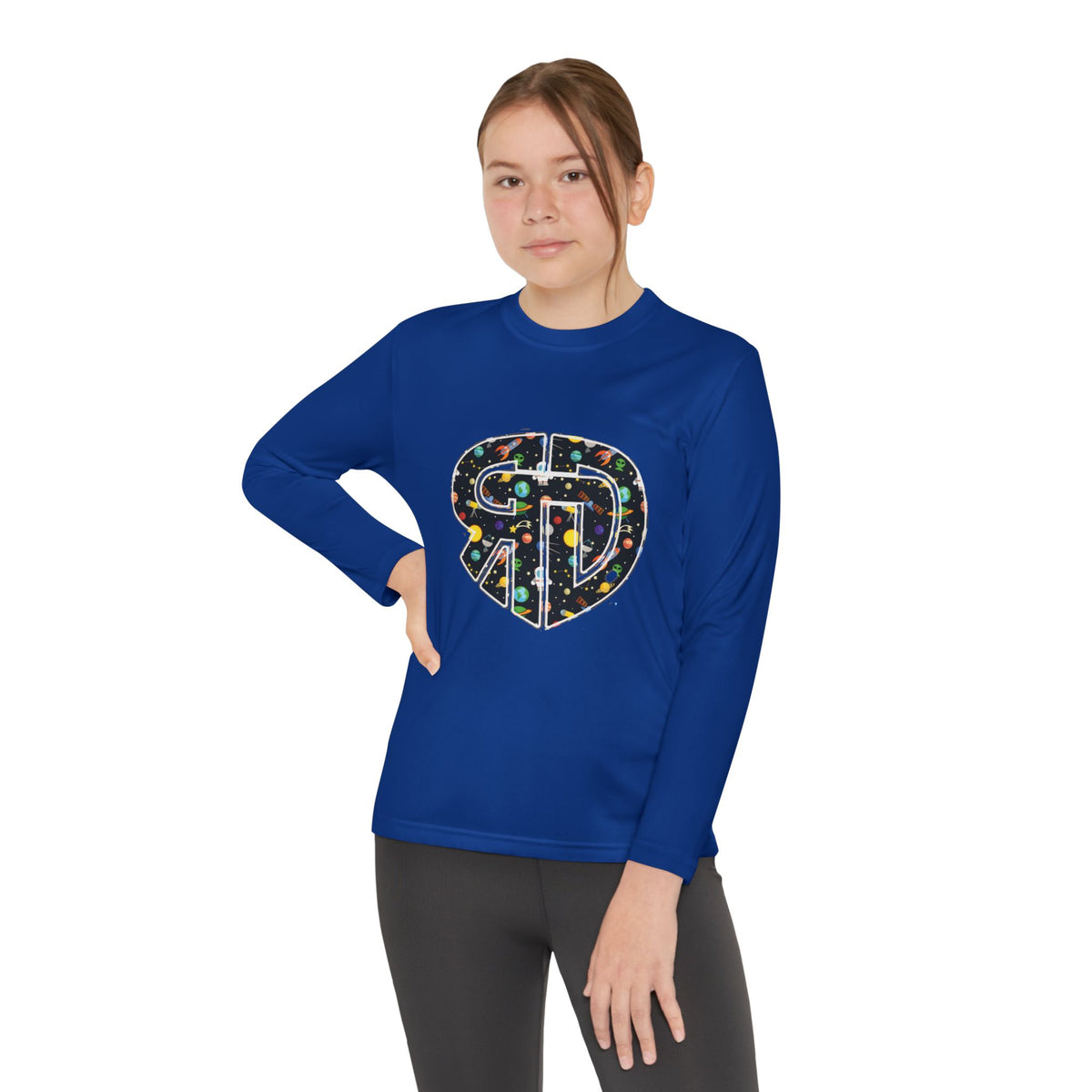 RD Space Logo Youth Long Sleeve Tee