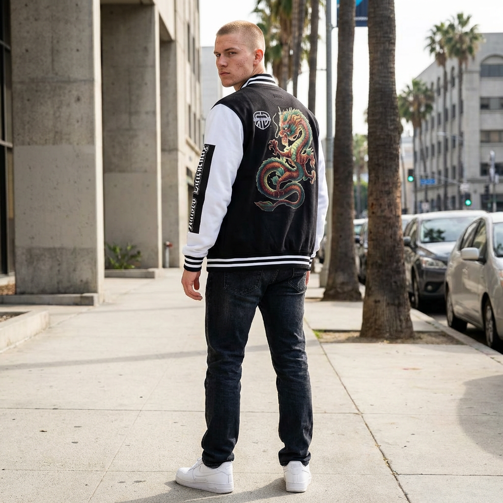 RD Dragon Varsity Jacket