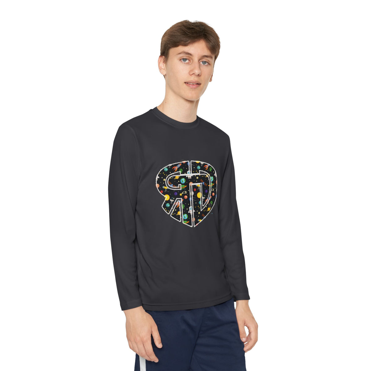 RD Space Logo Youth Long Sleeve Tee
