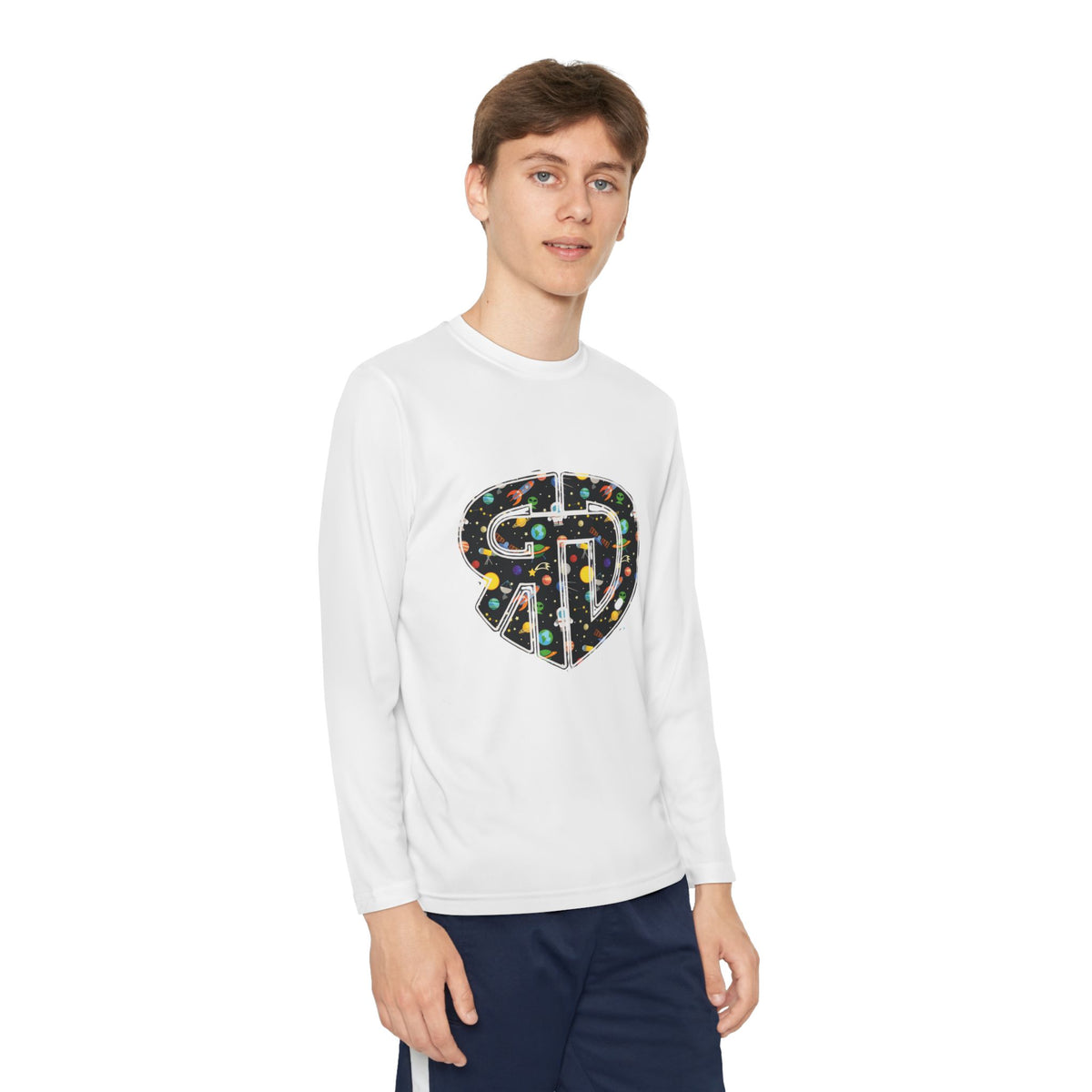 RD Space Logo Youth Long Sleeve Tee