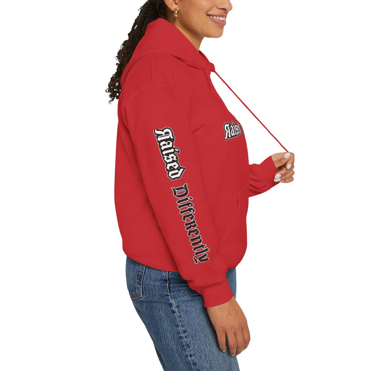 RD Black/White Wordmark Hoodie