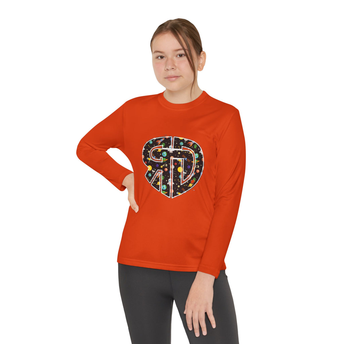 RD Space Logo Youth Long Sleeve Tee
