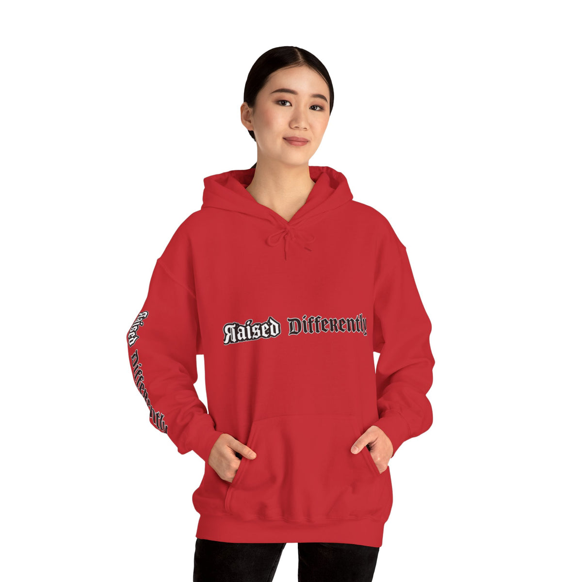 RD Black/White Wordmark Hoodie