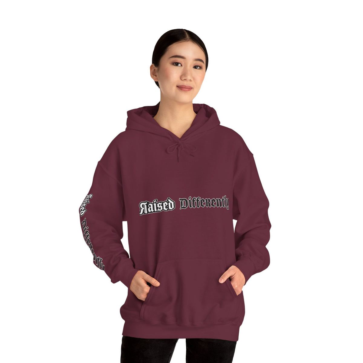 RD Black/White Wordmark Hoodie