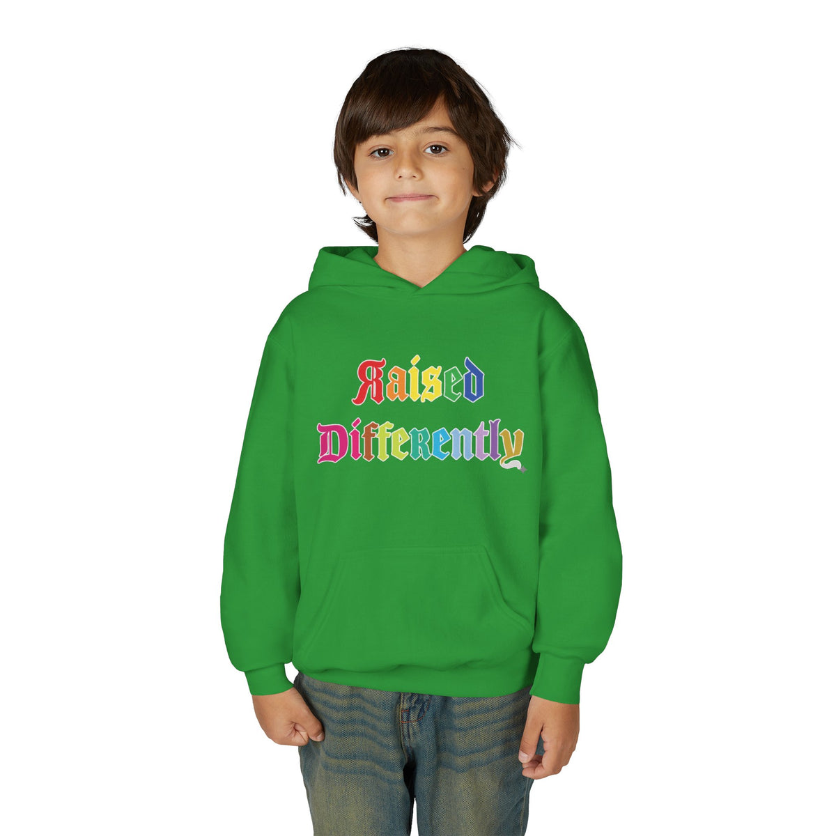 RD Colorful Gothic Youth Hoodie