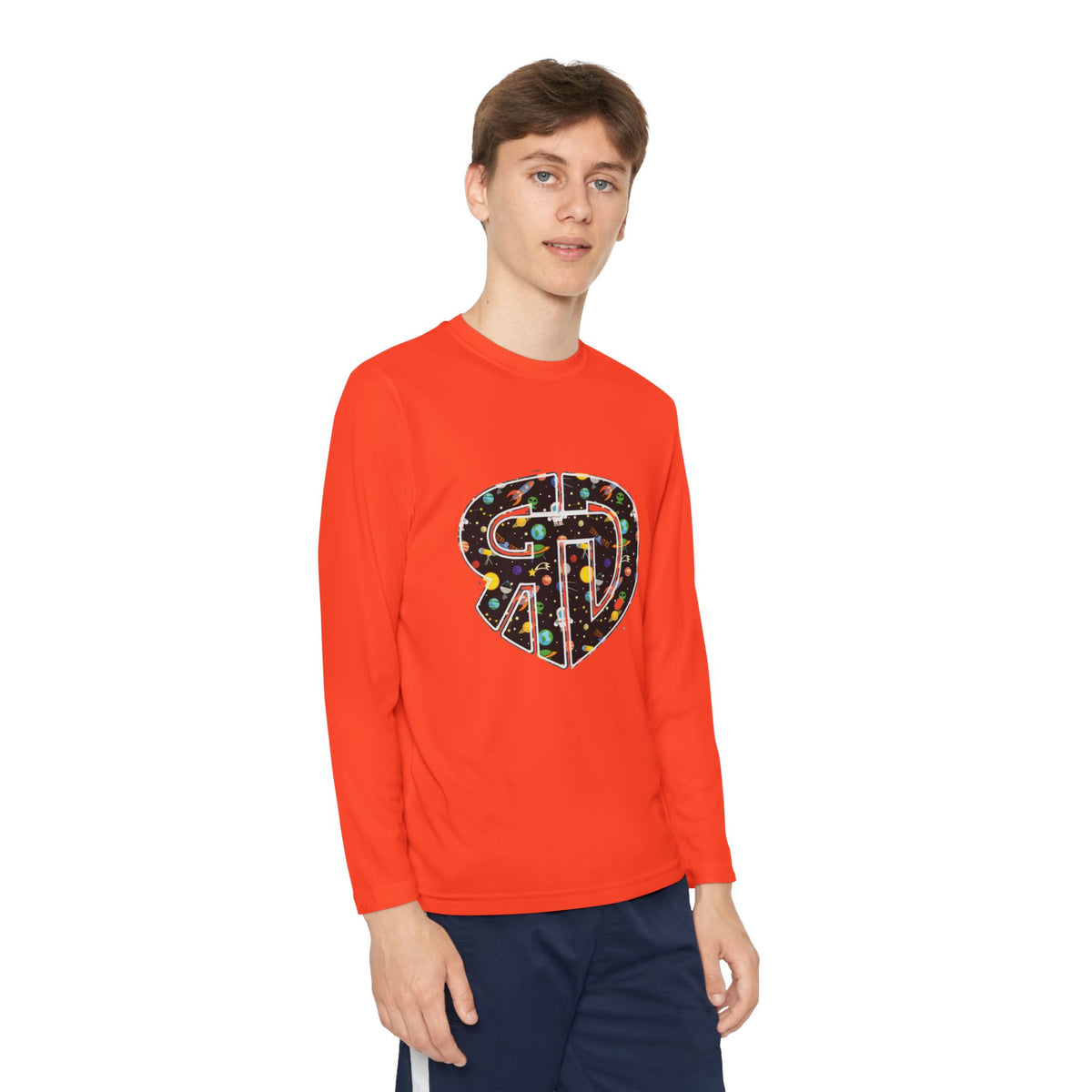 RD Space Logo Youth Long Sleeve Tee