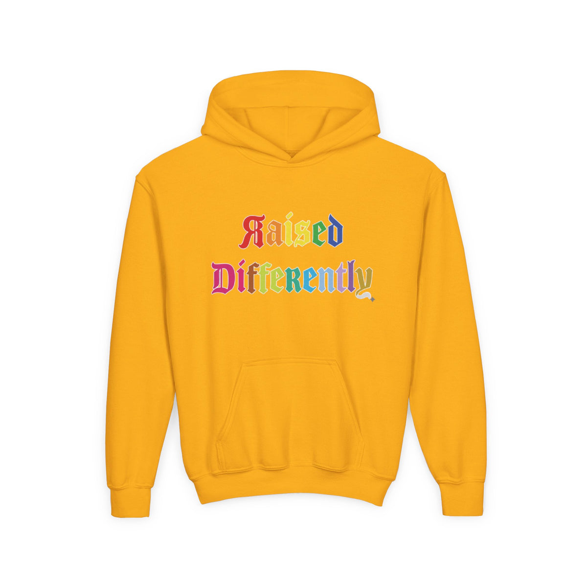 RD Colorful Gothic Youth Hoodie