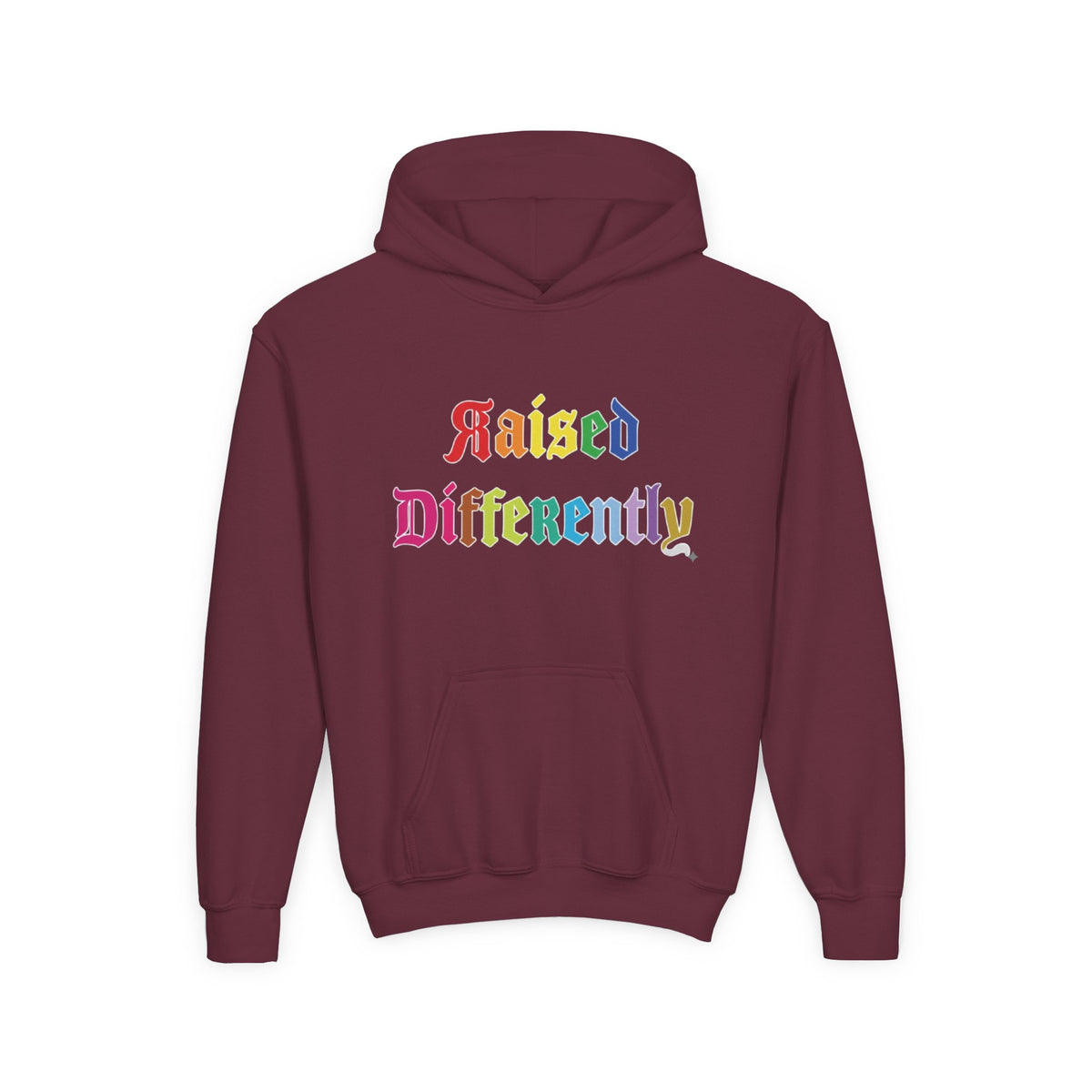 RD Colorful Gothic Youth Hoodie