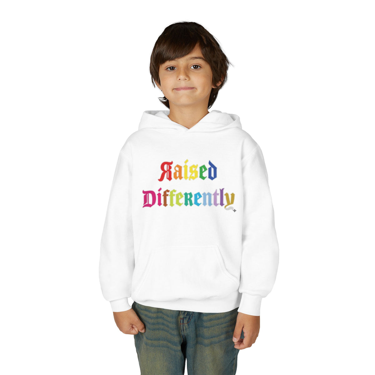 RD Colorful Gothic Youth Hoodie